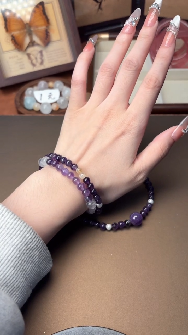 未镶嵌手串水晶1