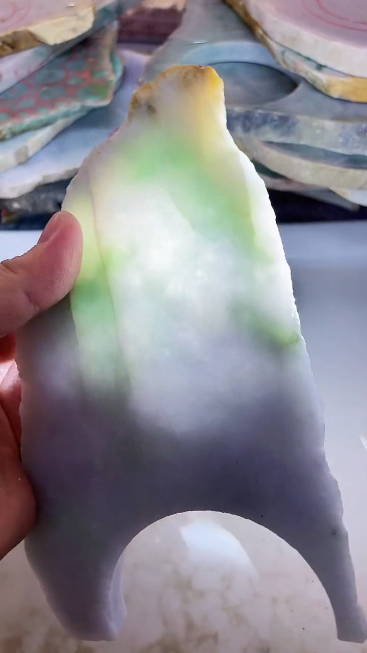 【闪购商品】翡翠未镶嵌颈饰0韩0翡翠珠867