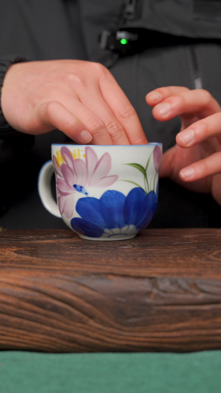 【闪购商品】瓷片80景德镇手绘釉下彩