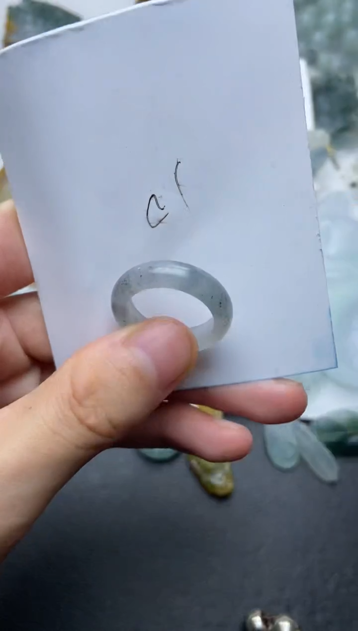 未镶嵌定制翡翠丶**?戒圈