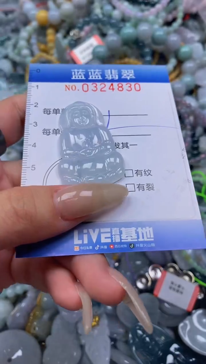 翡翠未镶嵌颈饰闪购0324830