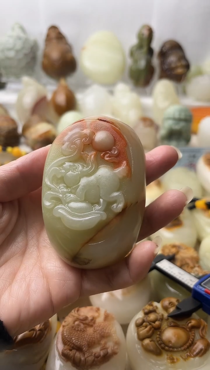 石材古青石棉纹正常不退换兔