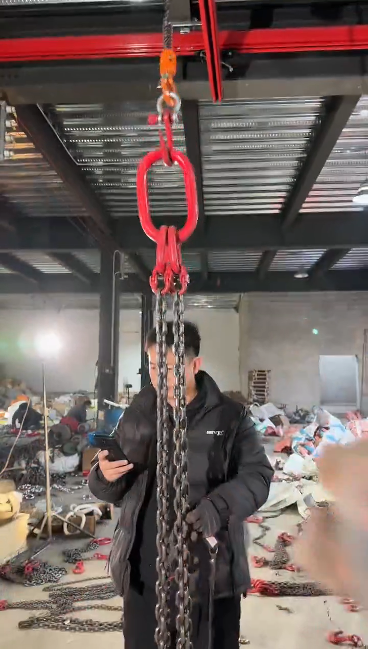 索具12吨1.5米四腿16吨子母环大开口钩一套