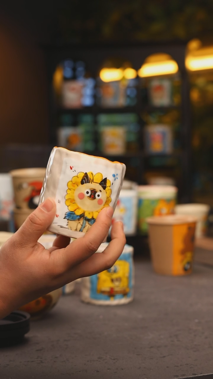 【闪购商品】摆件设计师陶瓷创意手作陶瓷景德镇