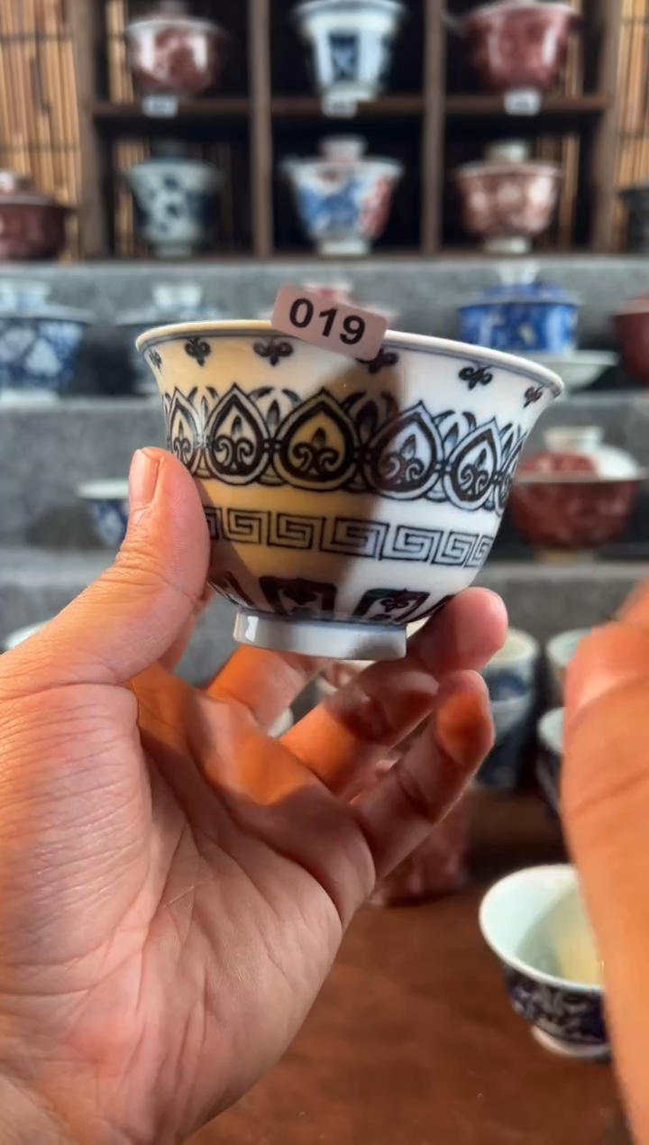【闪购商品】019天禄言瓷把翱翔盖碗