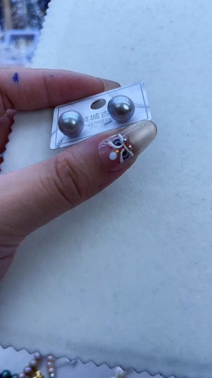 【闪购商品】淡水珍珠耳饰未镶嵌668