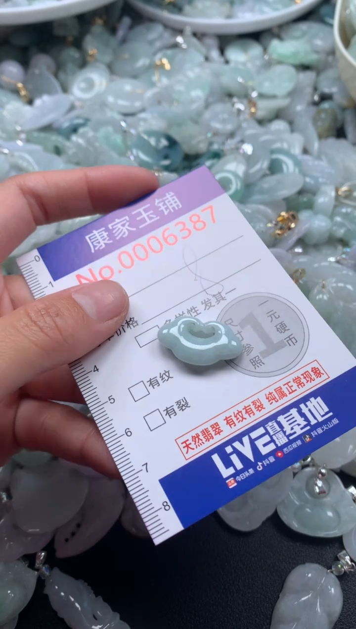 颈饰未镶嵌翡翠6387