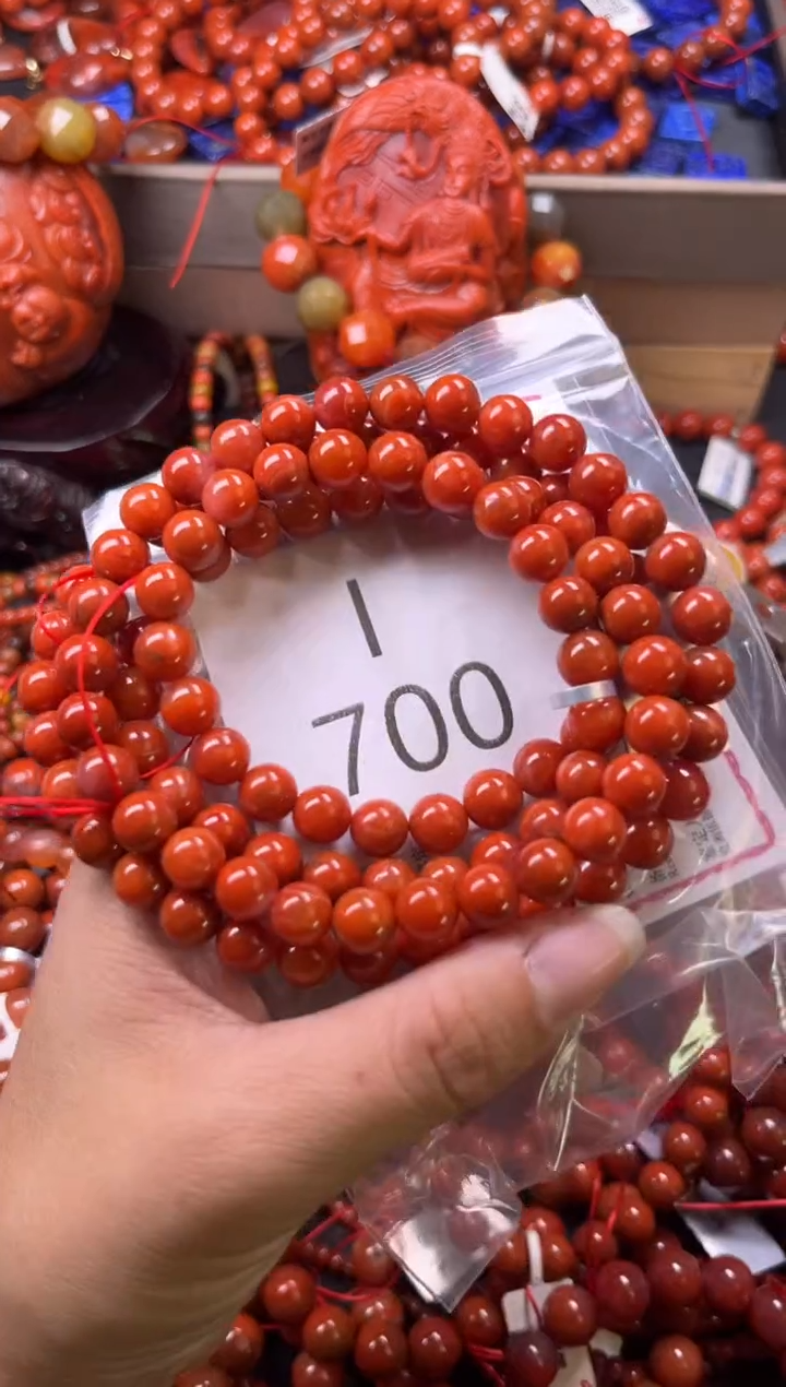 未镶嵌南红玛瑙珠宝奇石I700-8