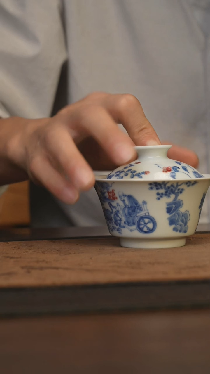 瓷片柴窑青花破价福利