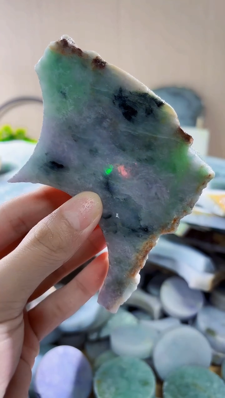 颈饰未镶嵌翡翠翡翠A货 陈谭686