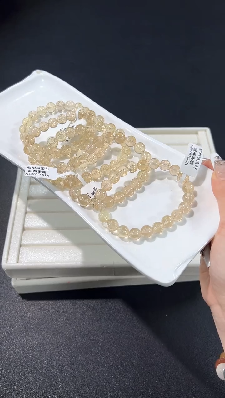 未镶嵌手串水晶58n多样性发其一【1条】默认微瑕