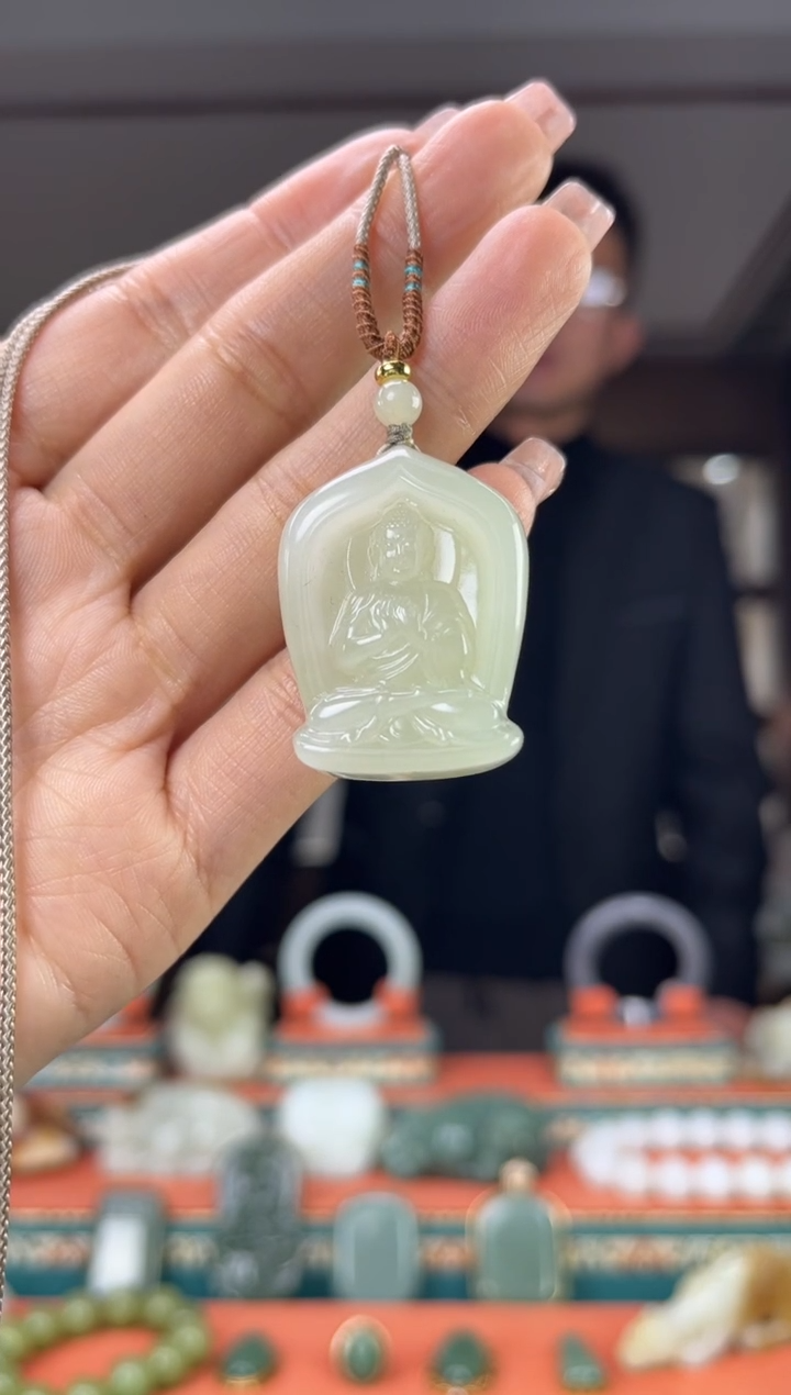 【闪购商品】和田玉颈饰未镶嵌佩佩