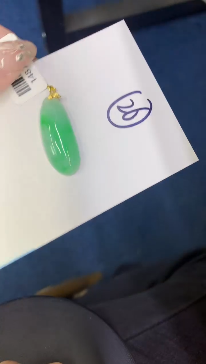 【闪购商品】翡翠颈饰18K金镶嵌0000000000