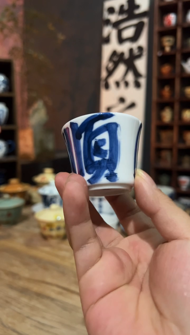 【闪购商品】观云听雨原创手绘茶具