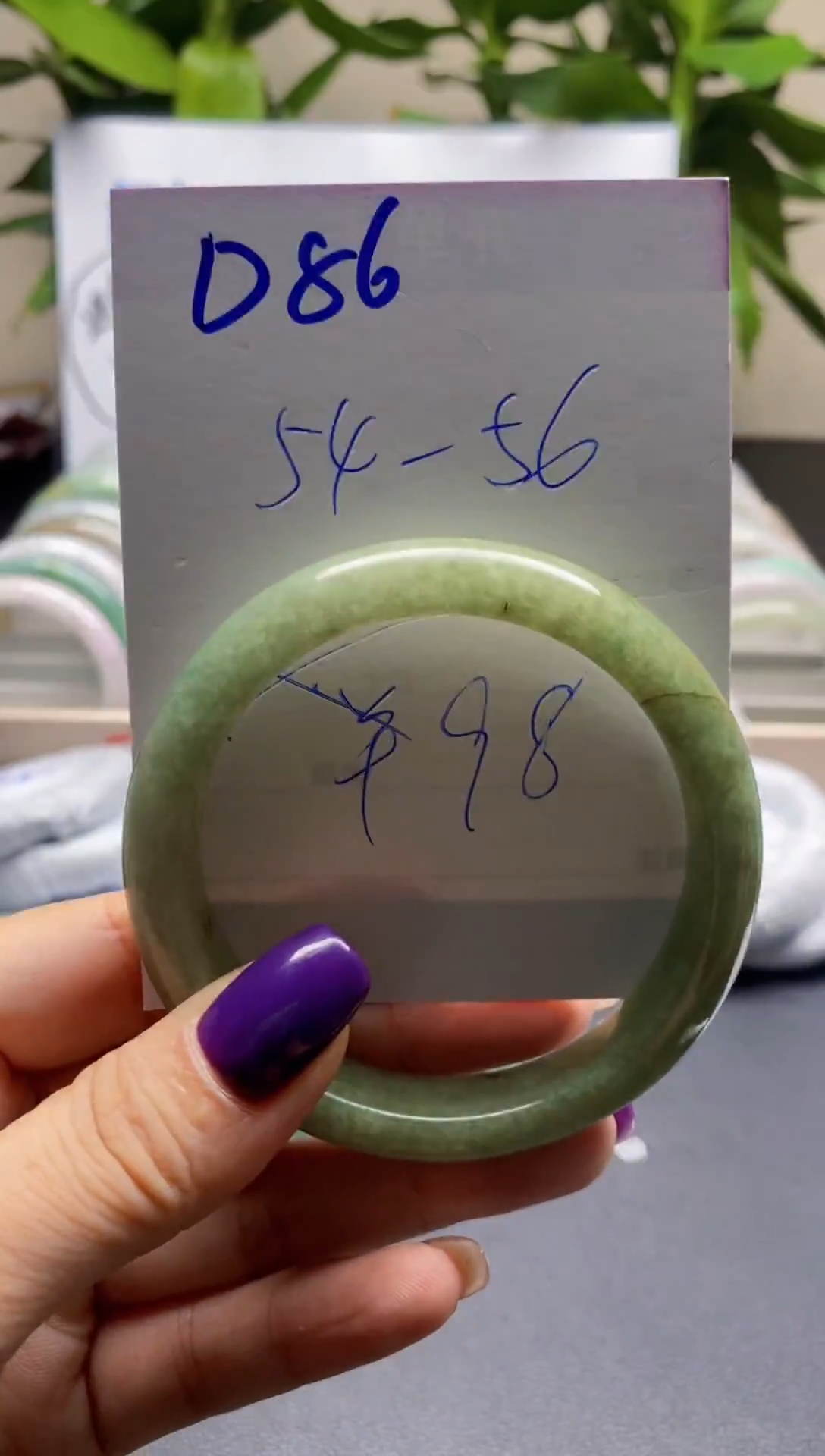 未镶嵌手镯翡翠86