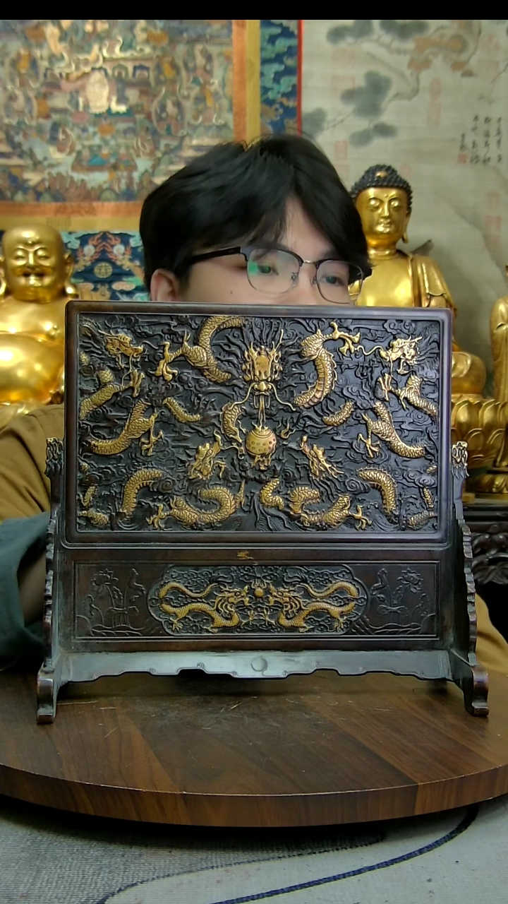 【闪购商品】屏风铜像造像造像造像