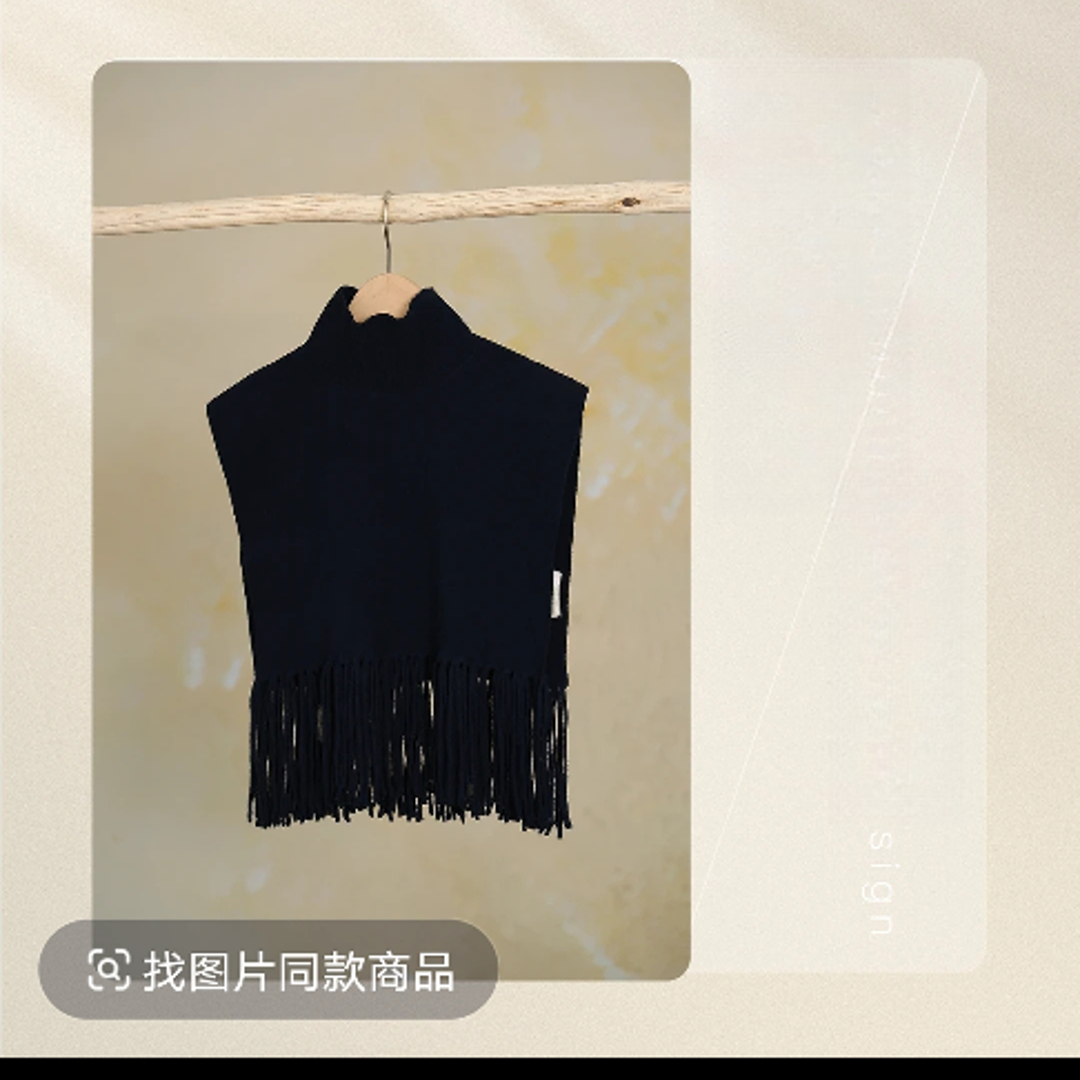 翠派 马夹雪国机场 高领女款马甲