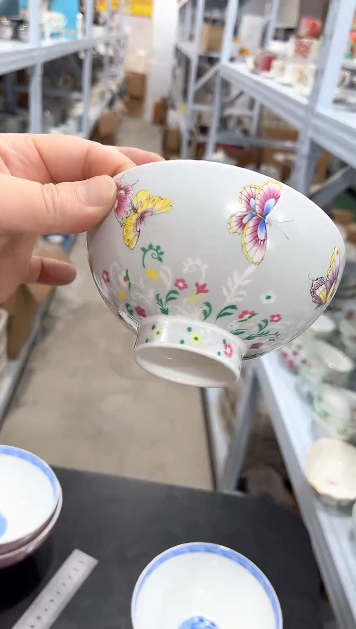 杯子骨瓷（简装）5寸碗一个