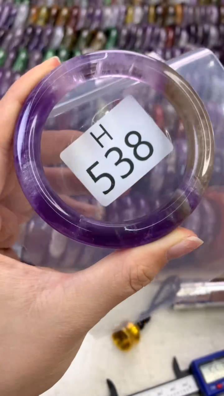 【闪购商品】水晶水晶手镯H未镶嵌538-56