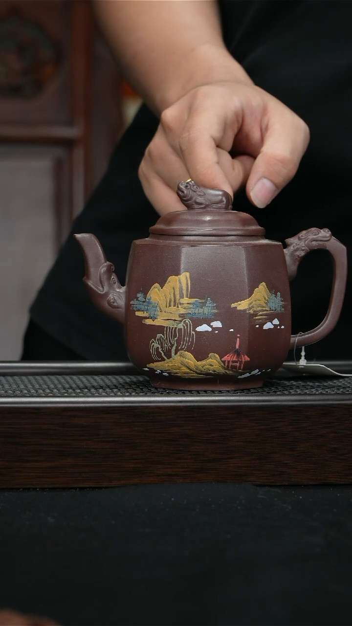 茶壶紫砂宜兴紫砂360cc