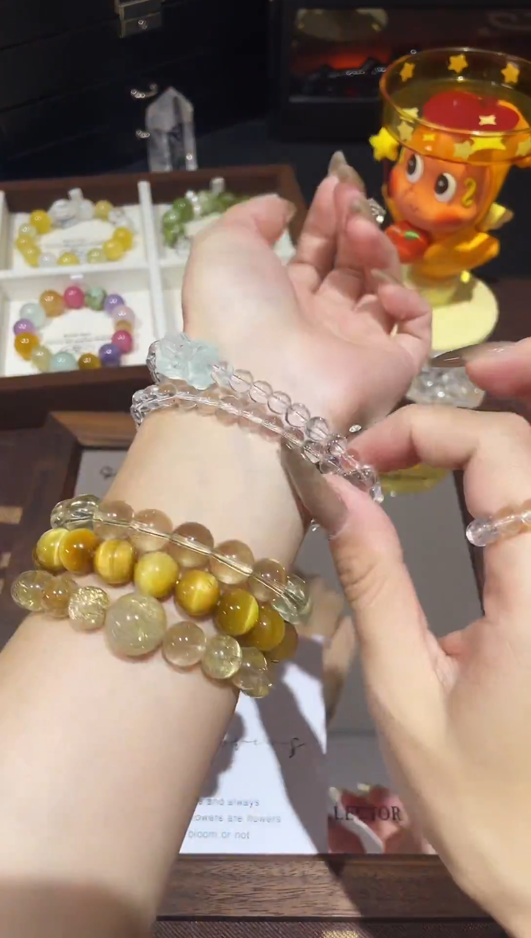 未镶嵌手链水晶1111