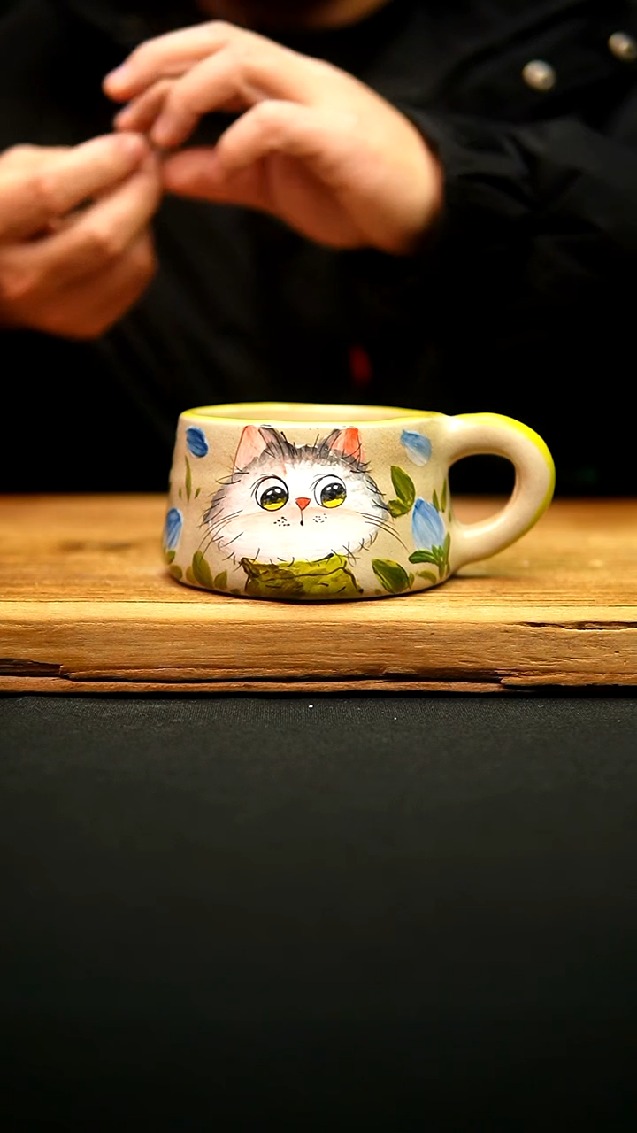 @@陶园瓷舍@@纯手工手绘@高温釉下彩