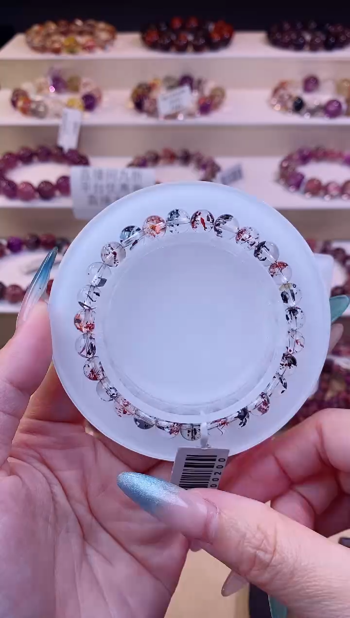 未镶嵌手串水晶毒液超七单圈6m+