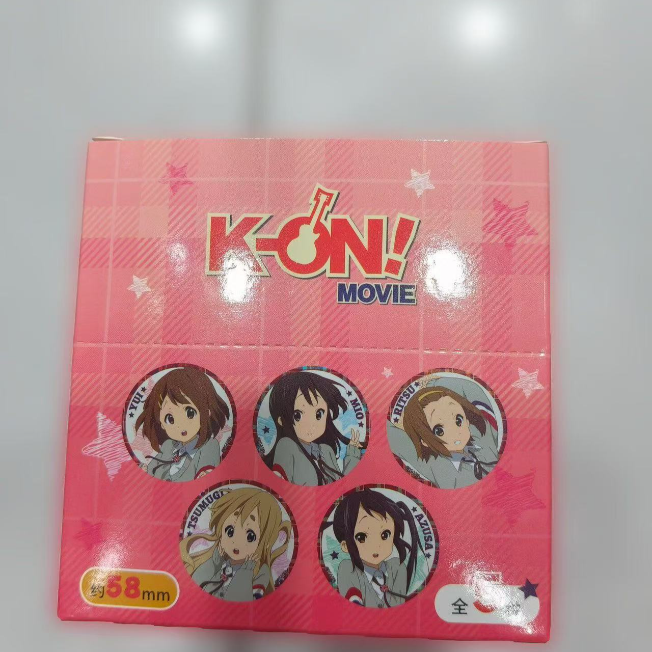 K-ON!THE MOVIE 轻音少女格群系列徽章