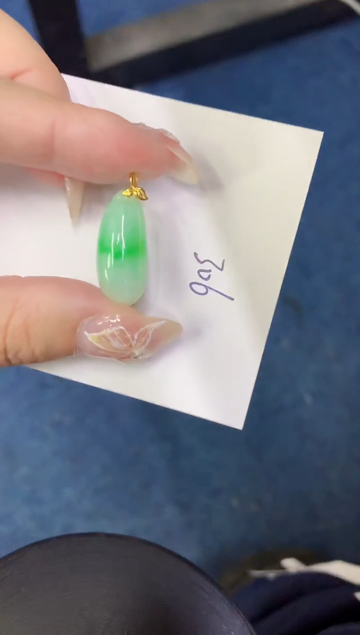 【闪购商品】翡翠颈饰18K金镶嵌00000000000