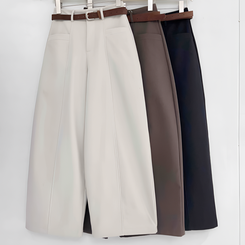 【5333】秋冬款高腰洗水棉气球裤