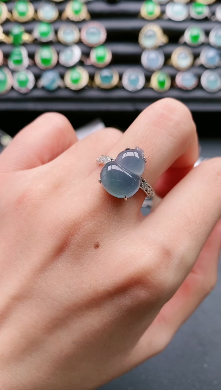 【闪购商品】翡翠戒指银S925镶嵌11111