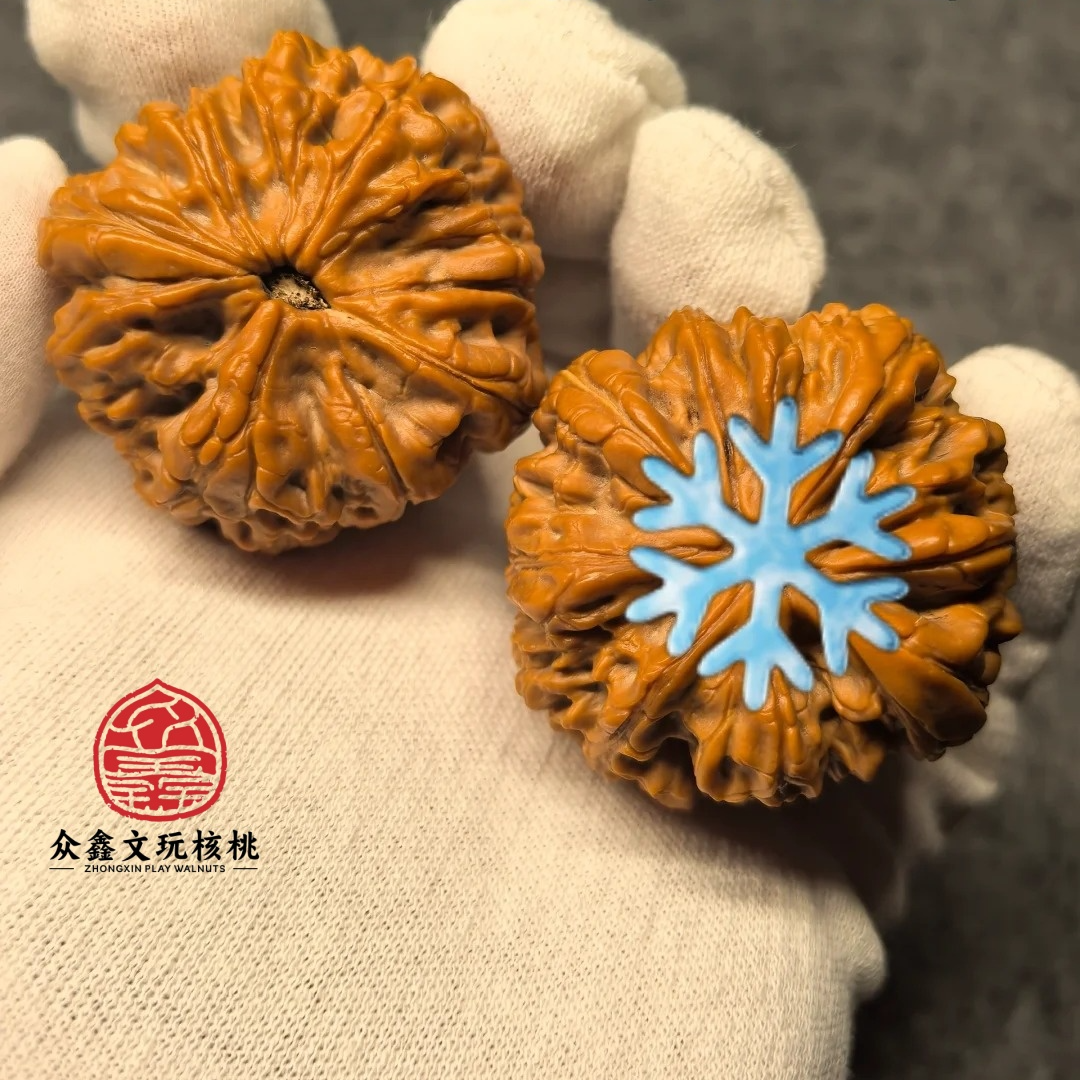 众鑫清华哥--暴雪文玩核桃42.43左右尺寸