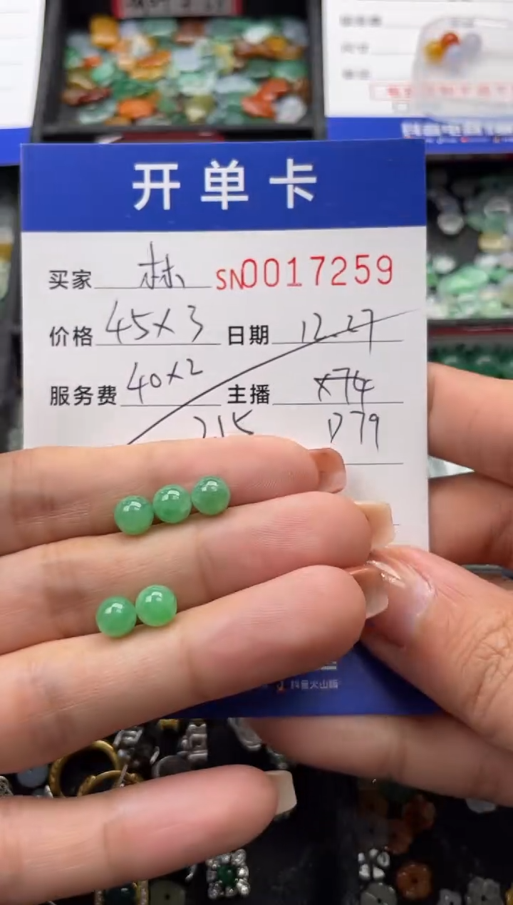 颈饰未镶嵌翡翠林*月17259