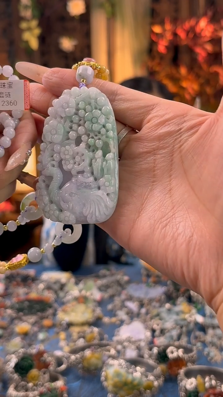 项链未镶嵌翡翠项链