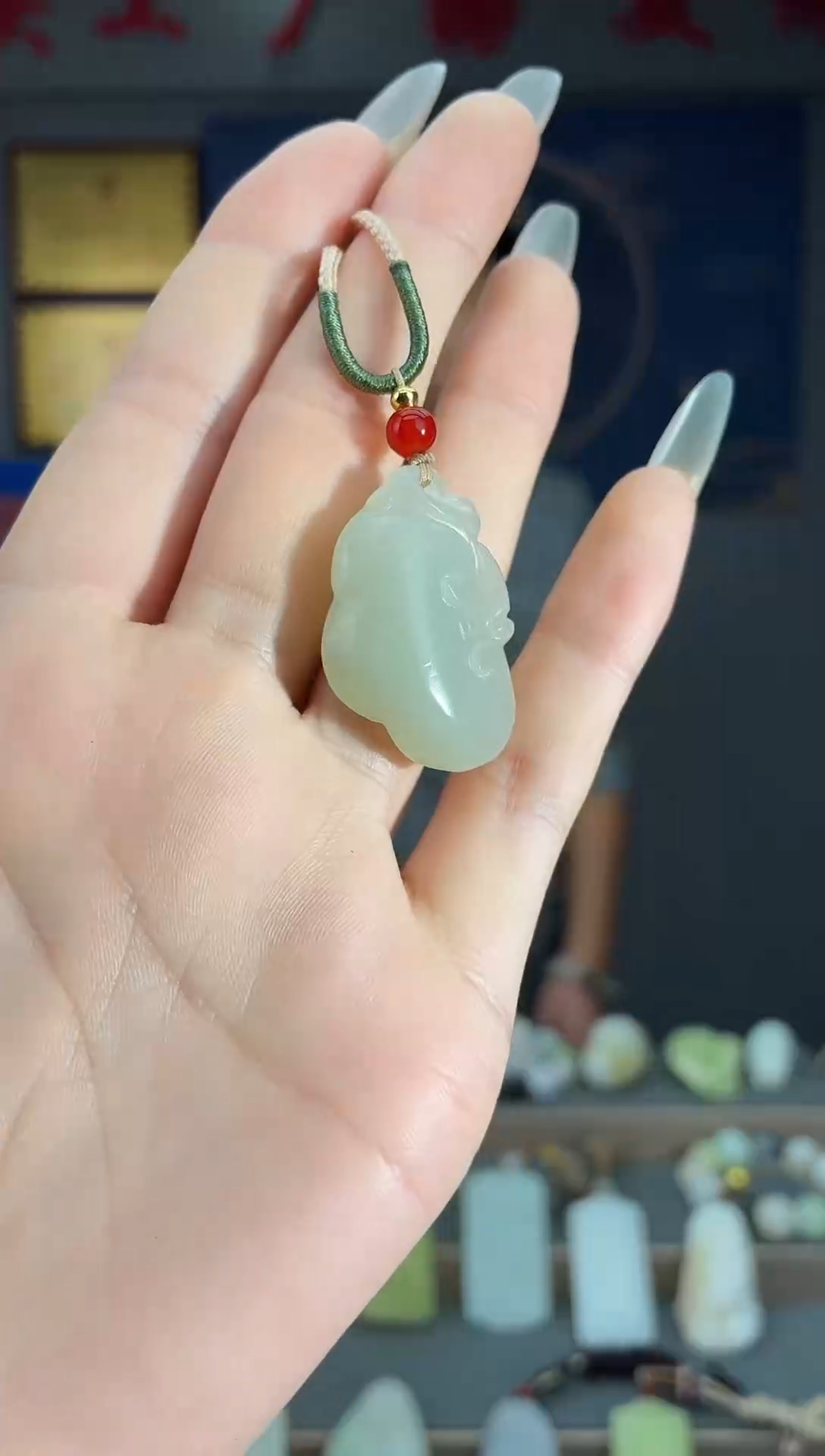 颈饰未镶嵌和田玉1