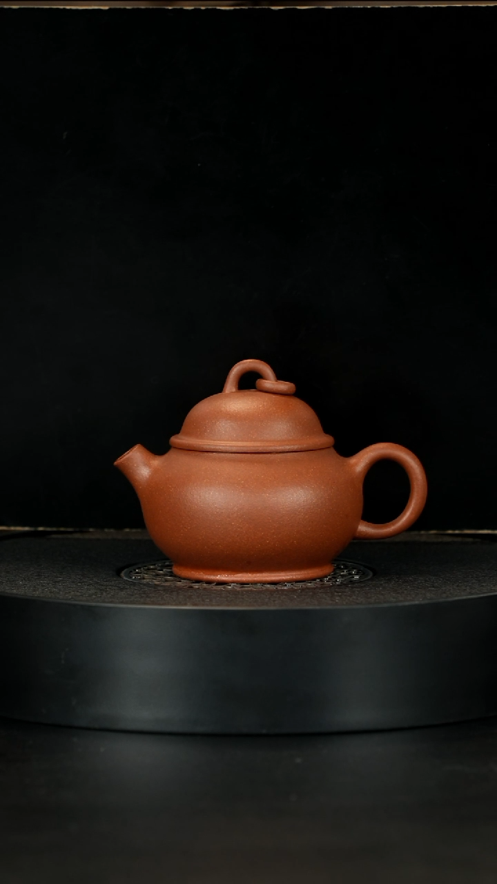 【闪购商品】紫砂茶壶宝山红泥憨憨170cc