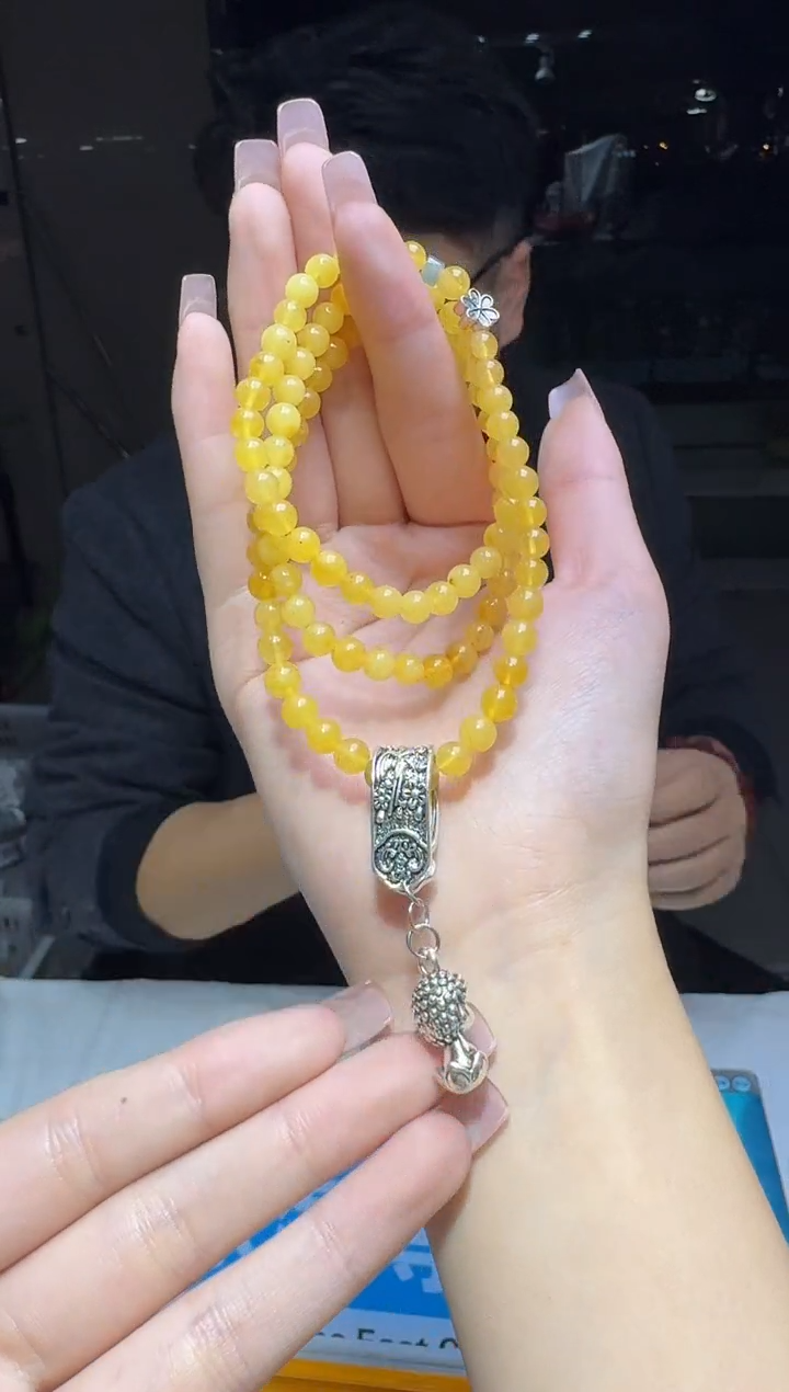 【闪购商品】蜜蜡手链未镶嵌多样性发一件 345