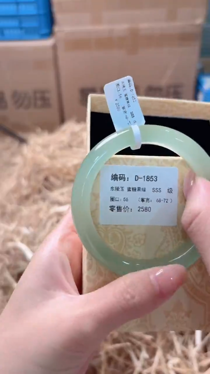 未镶嵌手镯石英质玉D-1853