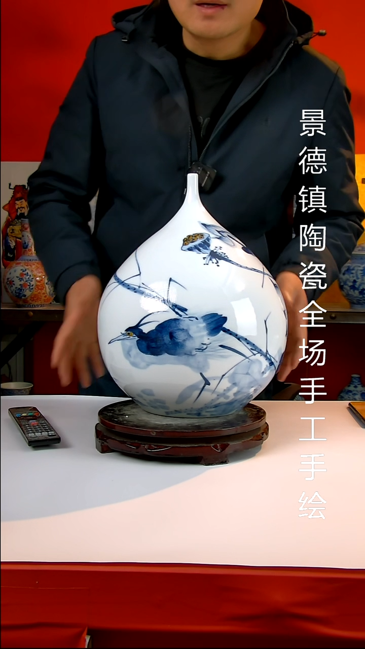 摆件陶瓷景德镇陶瓷 全场手工手绘