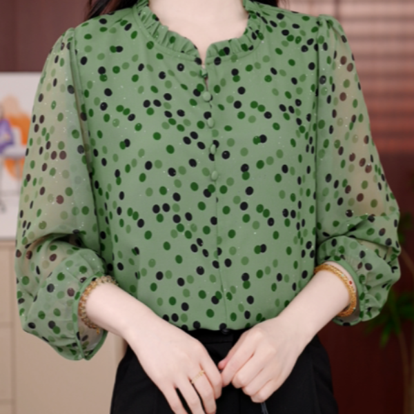 2026杭州新款原版正品高级感时尚衬衫洋气减龄上衣JA150