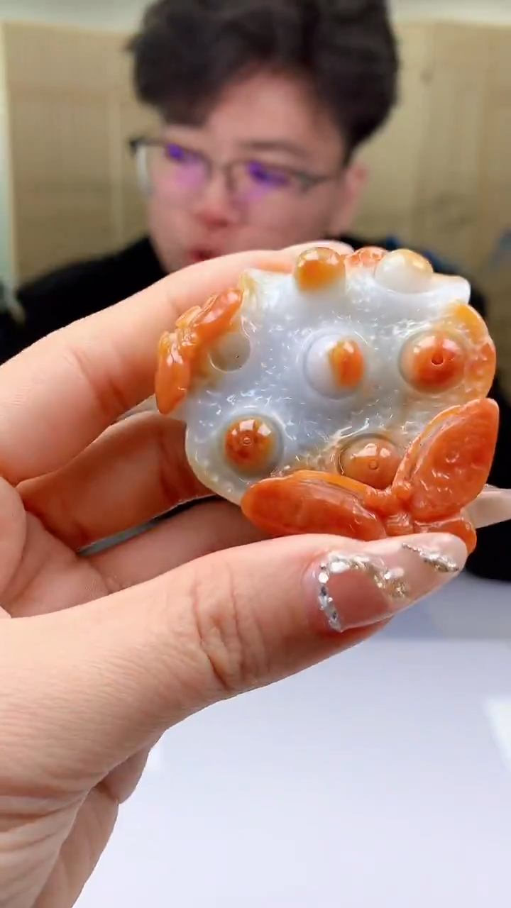 【闪购商品】定制翡翠未镶嵌4688ty-毛货挂件赠底座132