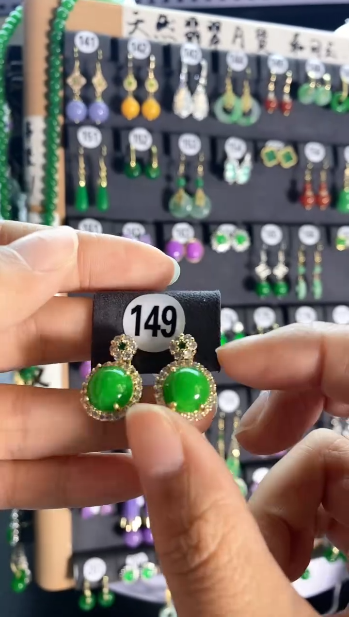 翡翠银S925镶嵌颈饰149...