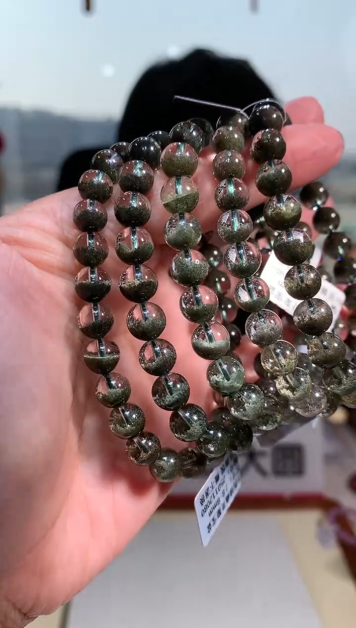 【闪购商品】水晶手链未镶嵌7.8-8mm绿幽灵聚多样性发其一