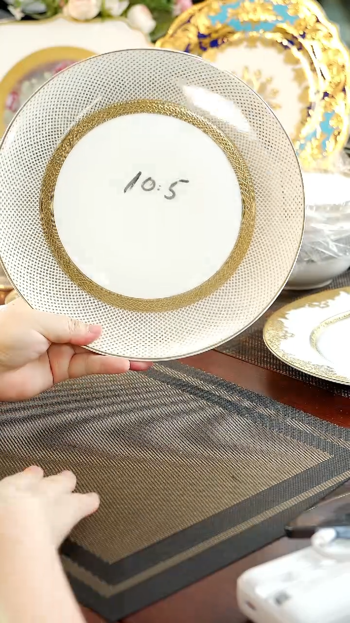 【闪购商品】瓷片10.5英寸平盘 福利价