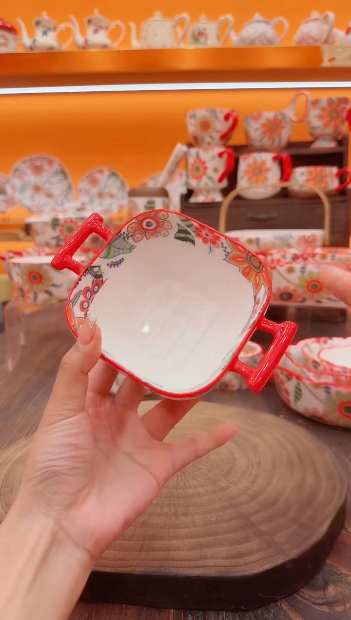 罐景德镇陶瓷餐具碗碟盘子