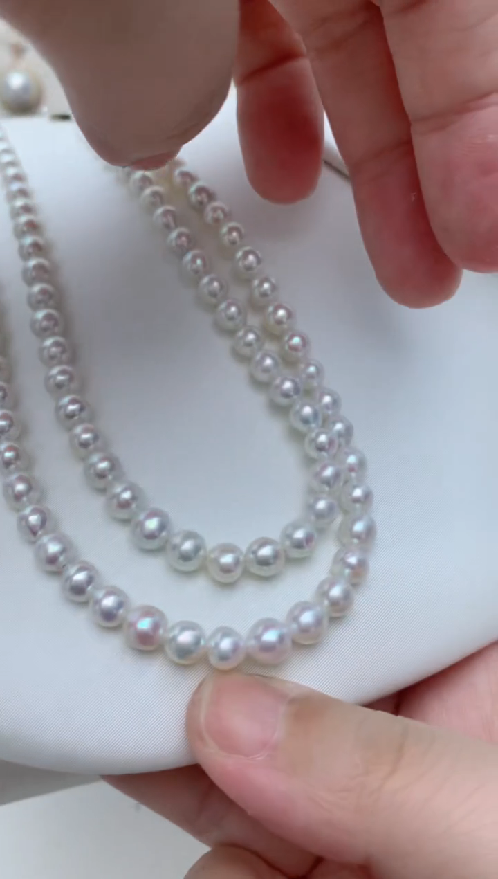 淡水珍珠未镶嵌项链e43 多样性发其一