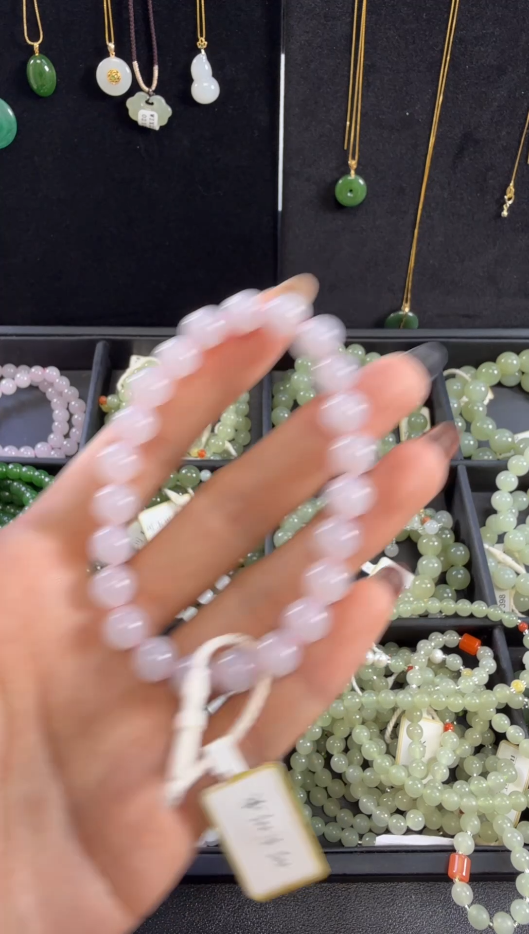 手链未镶嵌和田玉手串