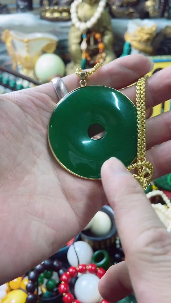 【闪购商品】翡翠颈饰未镶嵌主播推荐主播推荐