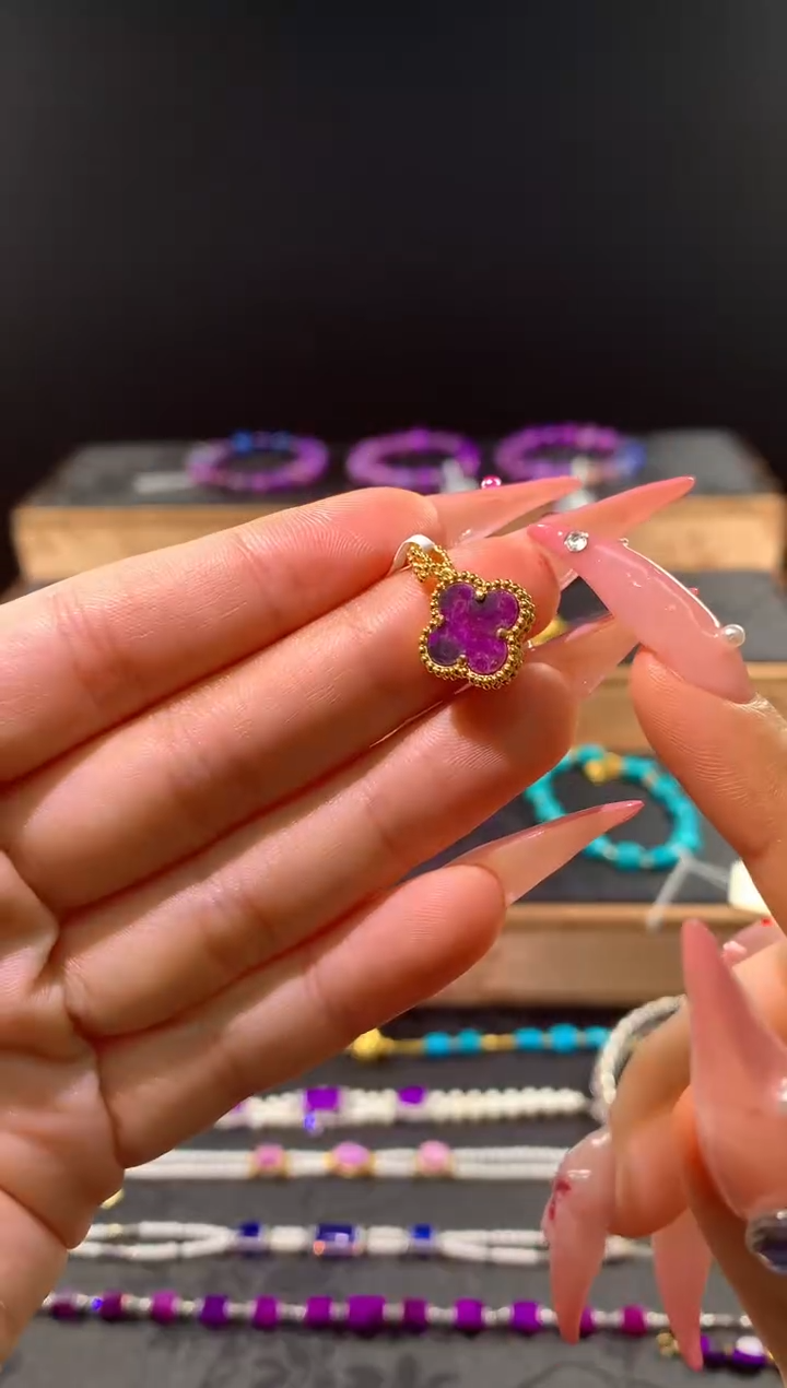 苏纪石（舒俱来）银S925镶嵌.吊坠