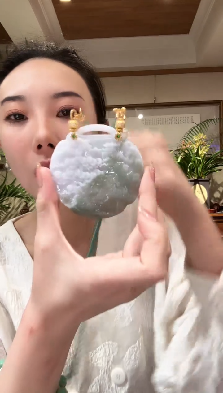 【闪购商品】翡翠颈饰未镶嵌国风